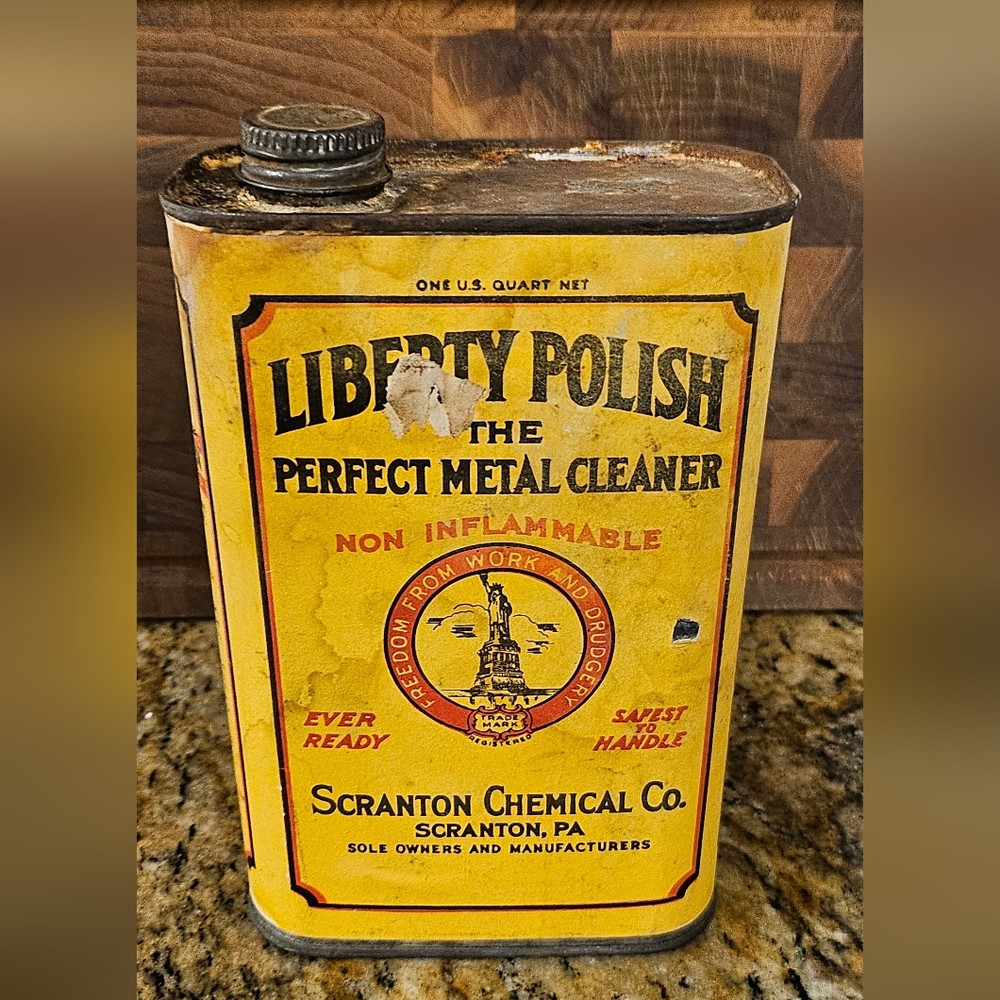 Vintage Liberty Polish can